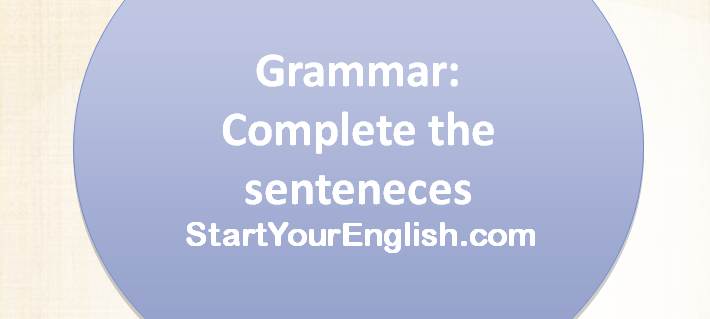sentence-completion-startyourenglish