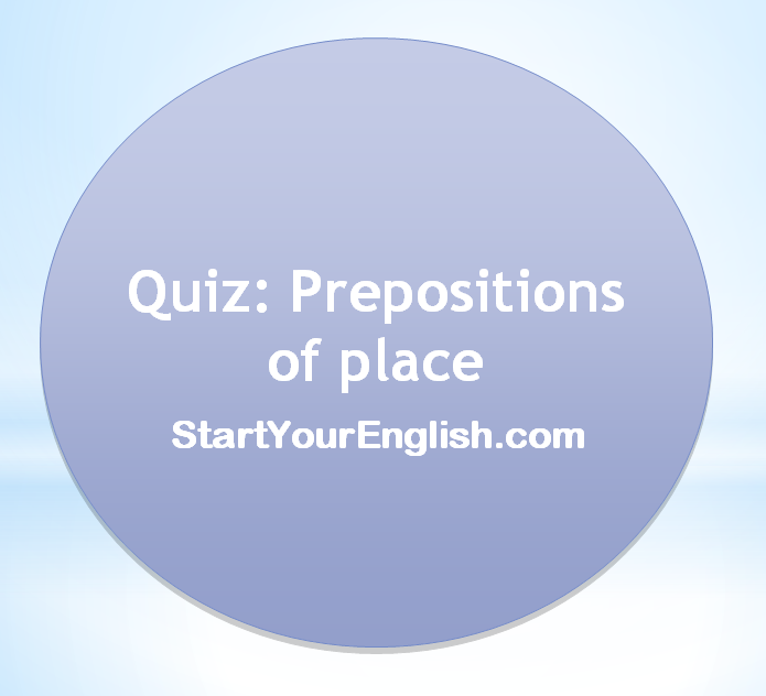 Use Of Prepositions Quiz